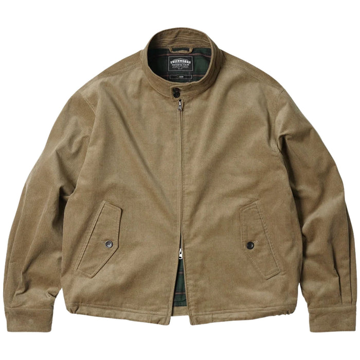 FrizmWORKS Corduroy Buddy Harrington Jacket - Beige