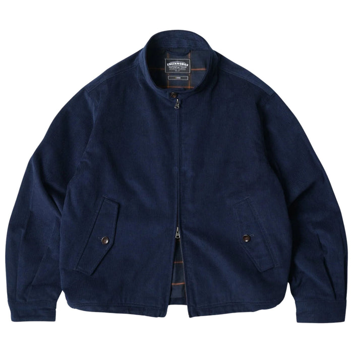 FrizmWORKS Corduroy Buddy Harrington Jacket - Navy