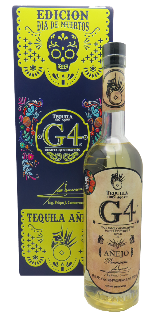 G4 Tequila Anejo Dia de Muertos 2025 750ml