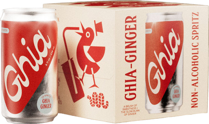Ghia Non-Alcohol Ginger Spritz 4pk Cans