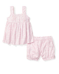 Girl's Twill Charlotte Short Set in Sweethearts in Sweethearts#Color_Sweethearts