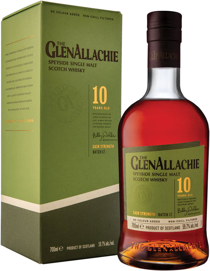 Glenallachie 10 Year Old Cask Strength Batch 12 Single Malt Whisky 700ml