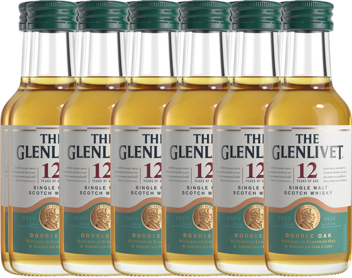 Glenlivet 12 Year Old Single Malt Whisky 50ml 12pk