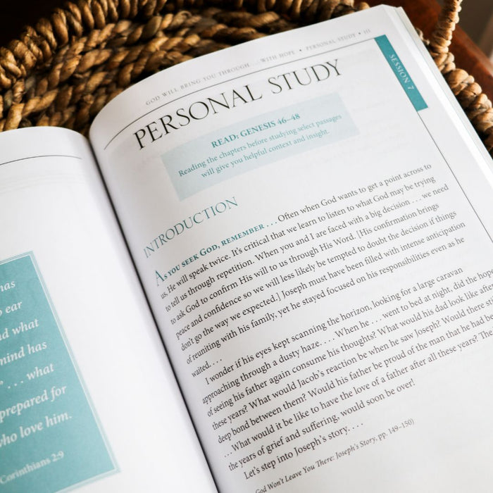 God Won't Leave You There Bible Study Guide + Book + Devotional Premium Bundle