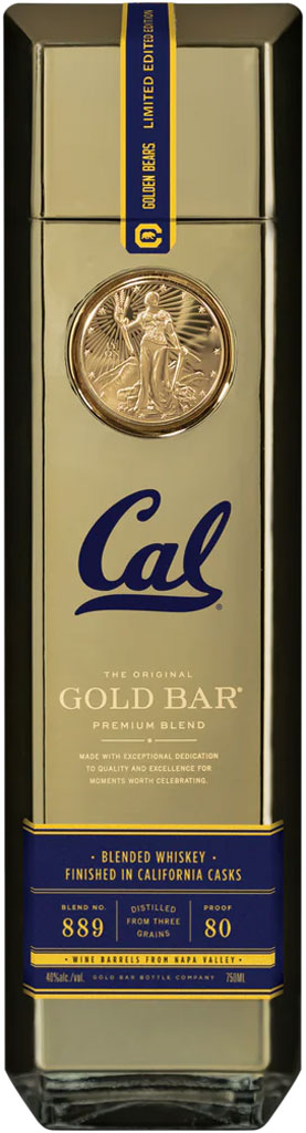 Gold Bar American Whiskey Golden Bears Edition 750ml