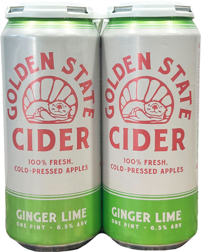 Golden State Ginger Lime Cider 4pk