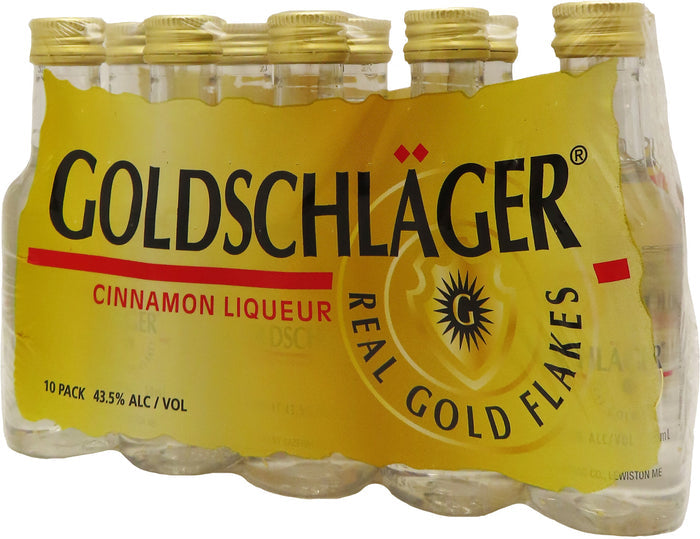 Goldschlager Cinnamon Schnapps Liqueur 50ml 10pk