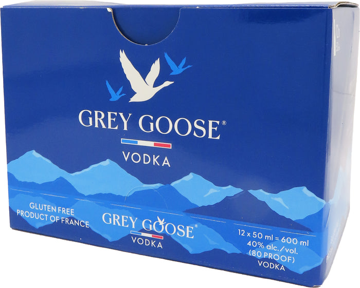 Grey Goose Aluminum 50ml 12pk