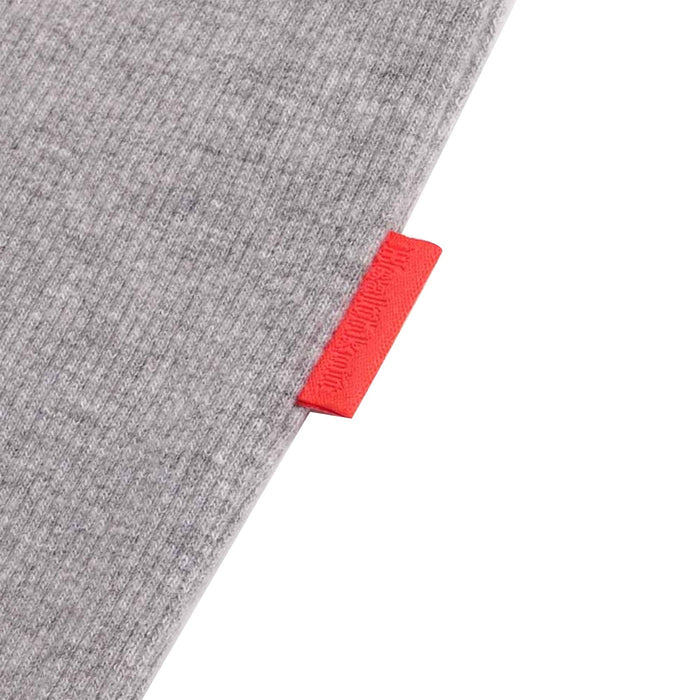 Healthknit Heavyweight Rib Crew T-Shirt - Heather Grey