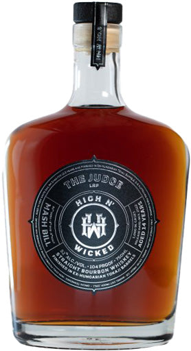High n' Wicked The Judge 14 Year Old Straight Bourbon Whiskey 750ml