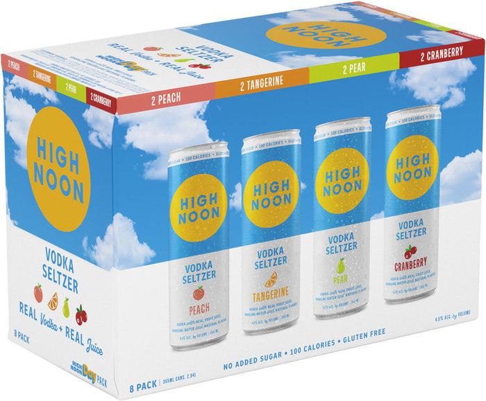 High Noon Day Pack Hard Seltzer Variety 8pk Cans
