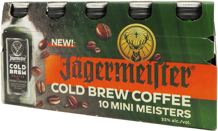 Jagermeister Coldbrew Coffee Liqueur 20ml 10pk
