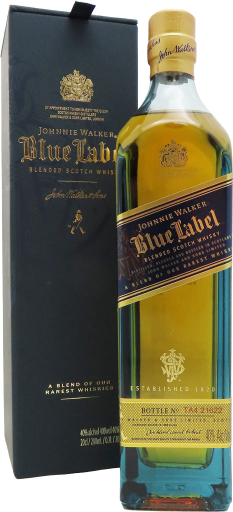 Johnnie Walker Blue Label Blended Scotch Whisky 200ml