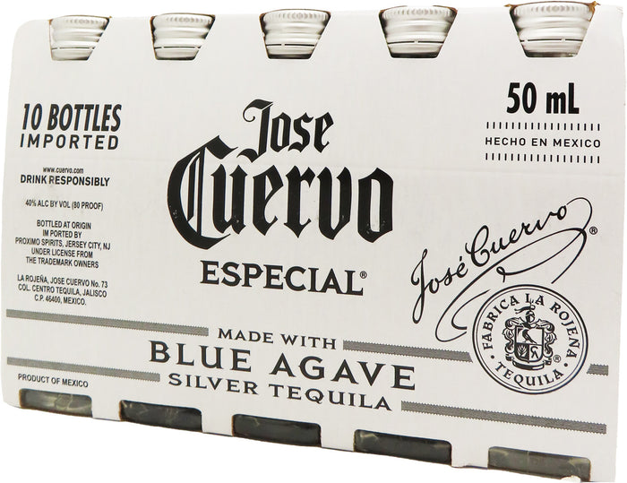 Jose Cuervo Especial Silver 50ml 10pk