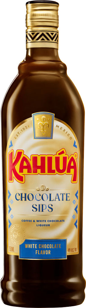 Kahlua Chocolate Sips White Chocolate Liqueur 750ml