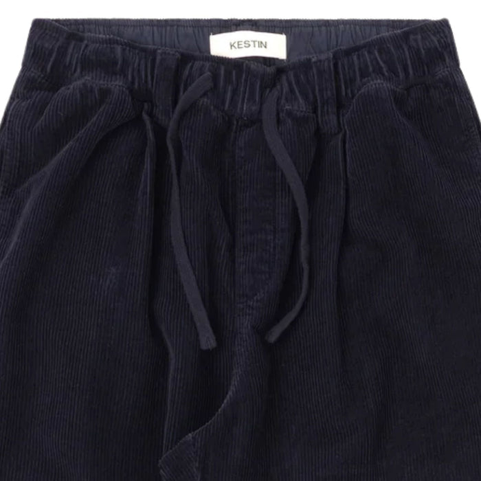 Kestin 8-Wale Organic Corduroy Doune Pant - Ink Navy