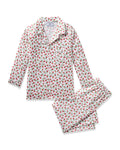 Kid's Twill Pajama Set in Petite Petals in Petite Petals#Color_Petite Petals