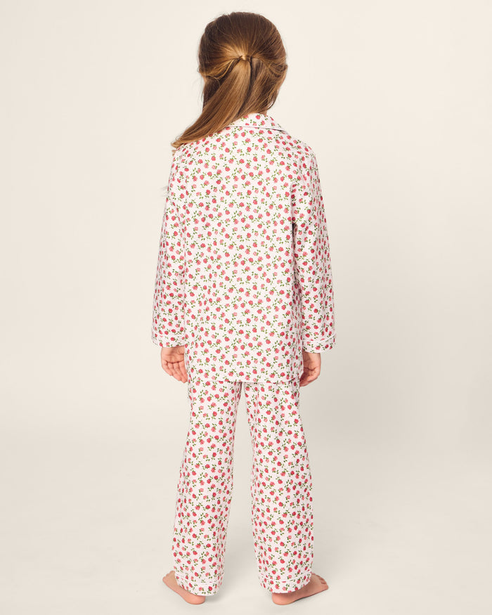 Kid's Twill Pajama Set in Petite Petals in Petite Petals#Color_Petite Petals