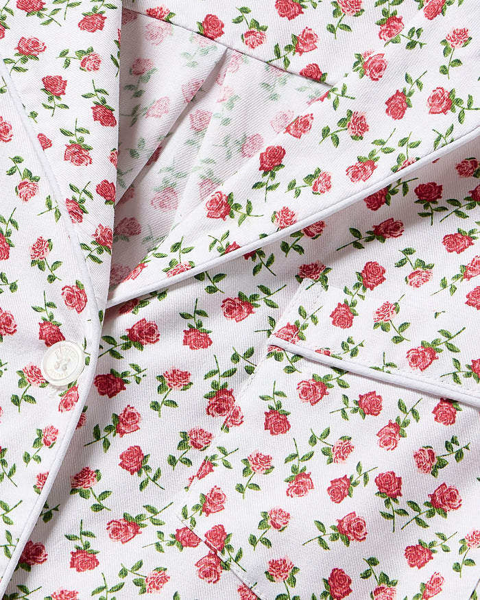 Kid's Twill Pajama Set in Petite Petals in Petite Petals#Color_Petite Petals