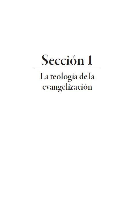 La evangelización