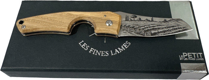 Les Fines Lames Cigar Knife Art Cognac Barrel
