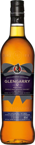 Loch Lomond The Glengarry Single Malt Scotch Whisky 12 Year Old 750ml
