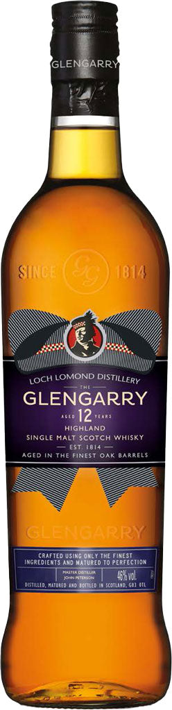 Loch Lomond The Glengarry Single Malt Scotch Whisky 12 Year Old 750ml