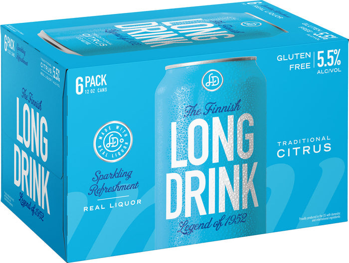 Long Drink Traditional Citrus 6pk