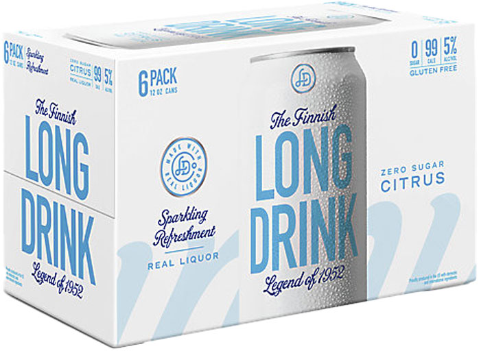 Long Drink Zero Sugar Citrus 6pk