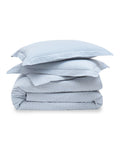 Luxe Premium Percale Duvet Set in La Mer in La Mer#Color_La Mer