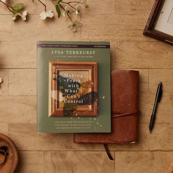 Making Peace with What I Can’t Control Study Guide + Book Essentials Bundle