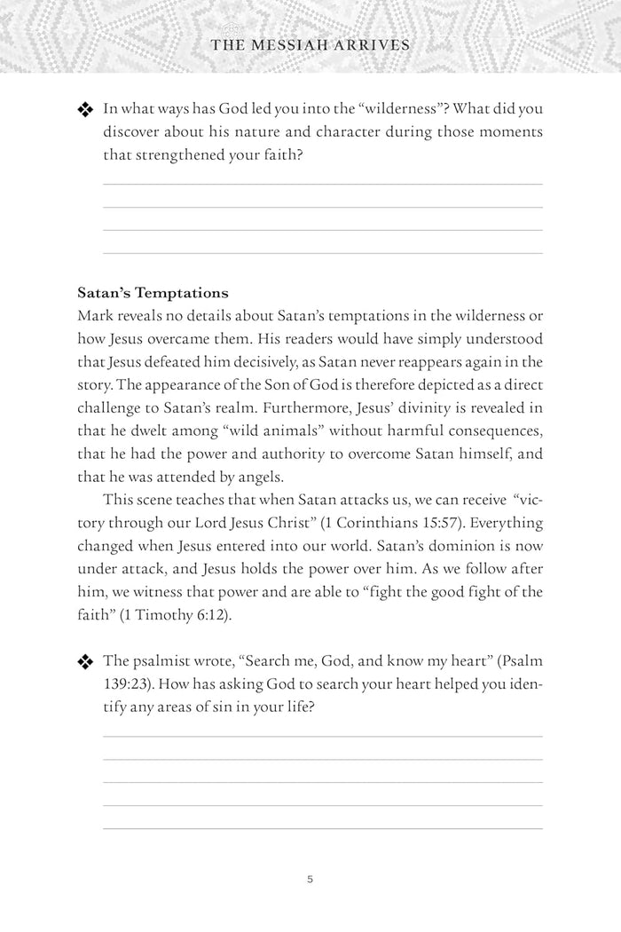 Mark Bible Study: Building Our Faith on a Strong Foundation