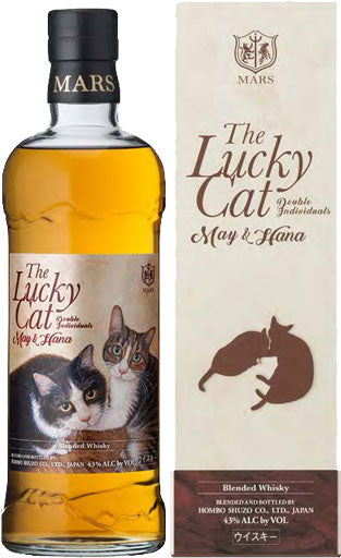 Mars The Lucky Cat "May & Hana" Japanese Whisky 700ml