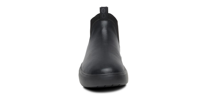Men's Leather Londoner - Black front view