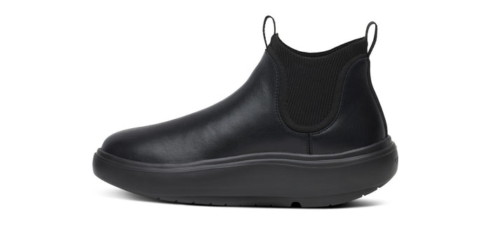 Men's Leather Londoner - Black medial view