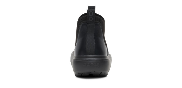 Men's Leather Londoner - Black back view