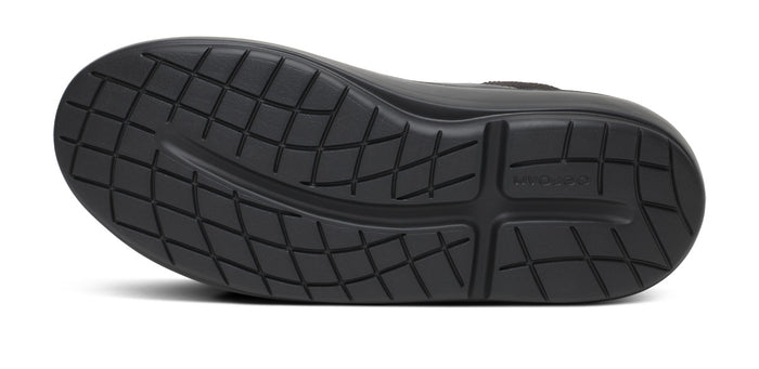 Men's Leather Londoner - Black bottom view