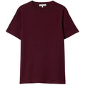 Merz b Schwanen 1950s Loopwheeled Classic Fit Lightweight T-Shirt - Burgundy