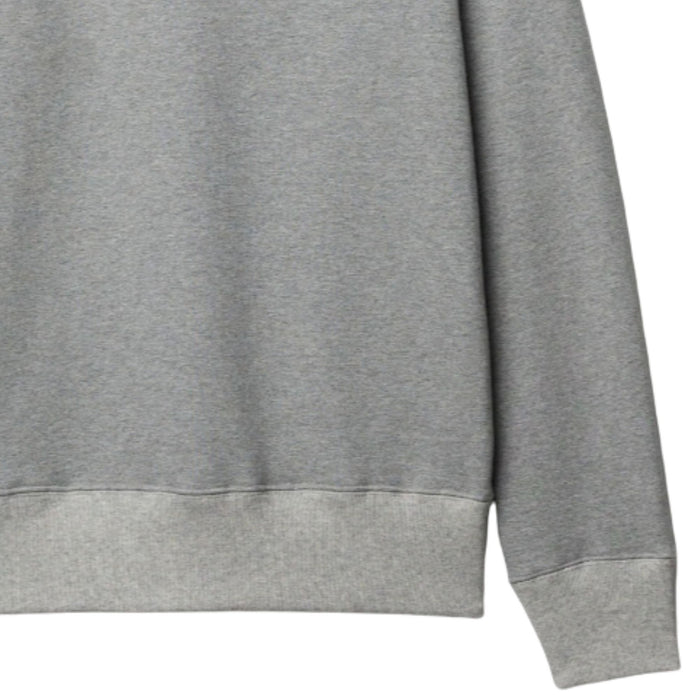 Merz b Schwanen 3M46 Mid-Century Machine Fleece Classic Fit Sweatshirt - Grey Mel