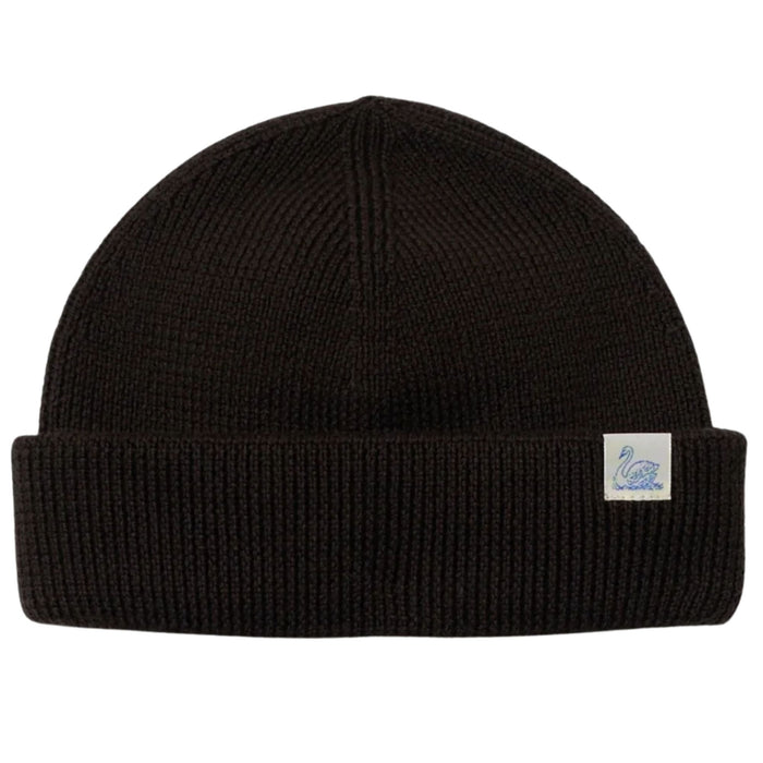 Merz b Schwanen Merino Wool Watch Cap - Coffee