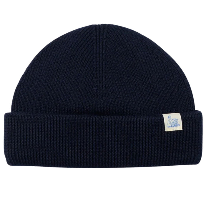 Merz b Schwanen Merino Wool Watch Cap - Dark Navy