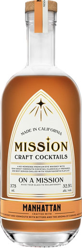 Mission Craft Cocktails Manhattan 375ml