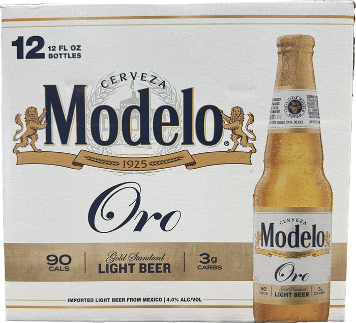 Modelo Oro Light Lager 12pk Btls