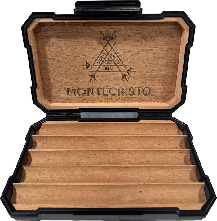 Montecristo Black/Cedar Travel Case