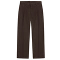NN07 Kay Pleated Tailored Relaxed Fit Pant - Deep Truffle