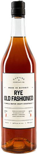 Oakside Cocktail Co. Rye Old Fashioned 750ml