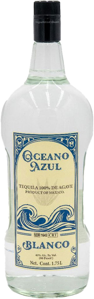 Oceano Azul Blanco Tequila 1.75L