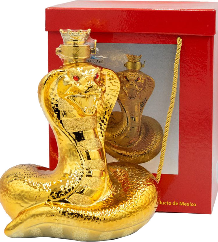 Oceano Azul Golden Snake Anejo Tequila 1L
