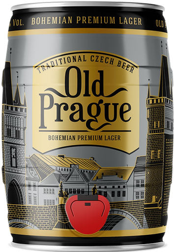 Old Prague Bohemian Lager 5L Mini Keg (IN STORE PICK UP ONLY)