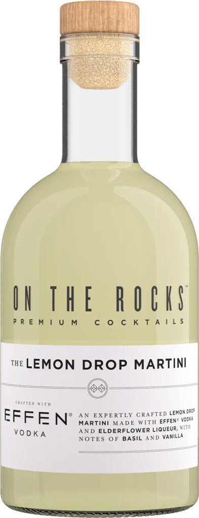 On The Rocks Effen The Lemon Drop Martini 750ml
